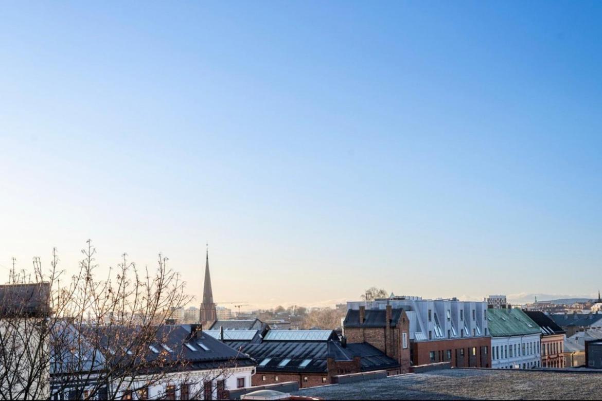 Penthouse In Oslo'S Hippest District Gruenerlokka Apartment Exterior photo